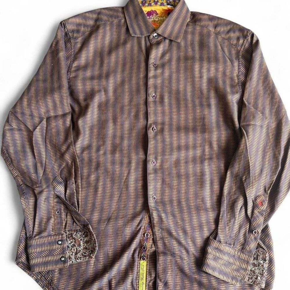 Robert Graham Men's Long Sleeve Button Down Shirt